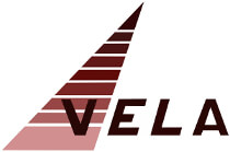 logo vela white